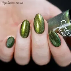 727 Golden Sunrise, Holografisk Topcoat, Colour Alike (u)